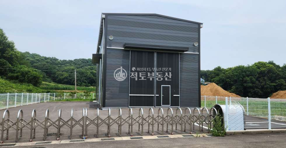 경기 화성만세구 양감면 신왕리 #양감 신왕리 신축공장 #60평 공장,#8m 도로,#추레라 진입 가능 분양 매물번호 10465 사진 1