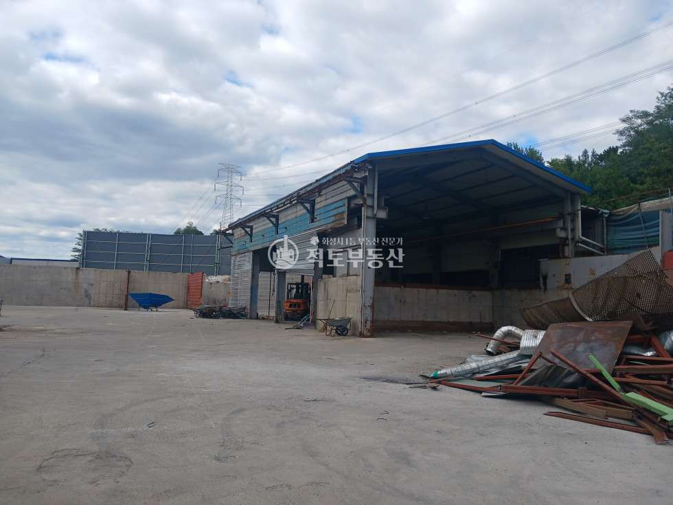 경기 화성만세구 팔탄면 율암리 가,나동 [화성 자원순환공장 매매] 팔탄면 율암리 폐기물재활용 시설 / 부지 1,053평+국유지 440평·호이스트·대형차 진입 완벽 매매 매물번호 10578 사진 3