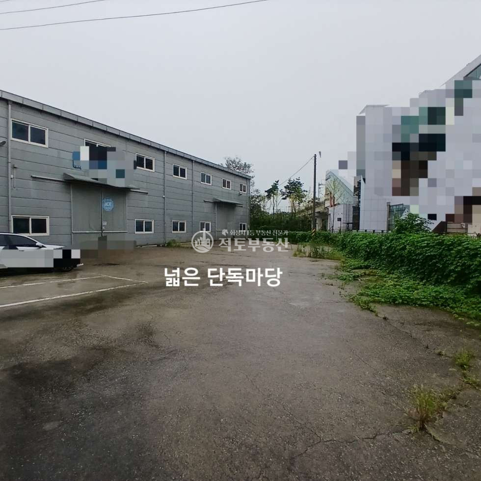 경기 화성만세구 남양읍 신남리 #남양공장 #150평공장임대 #넓은단독마당 #화성ic 5분 월세 매물번호 10611 사진 6