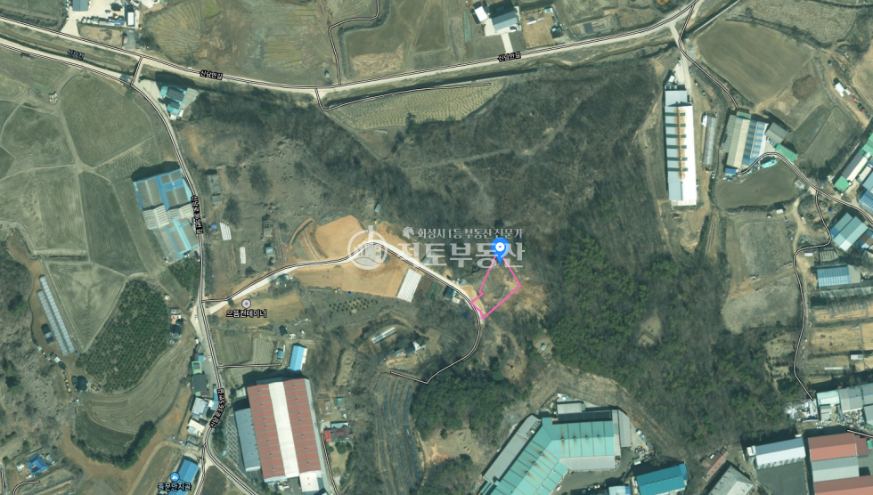 경기 화성만세구 팔탄면 신남리 [화성 공장부지] 남양 신남리 민원 걱정 없는 입지｜소규모 공장·작업장 추천 매매 매물번호 10174 사진 1